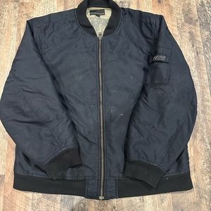 Vintage Y2K Vans Skateboard Bomber Jacket Size XL